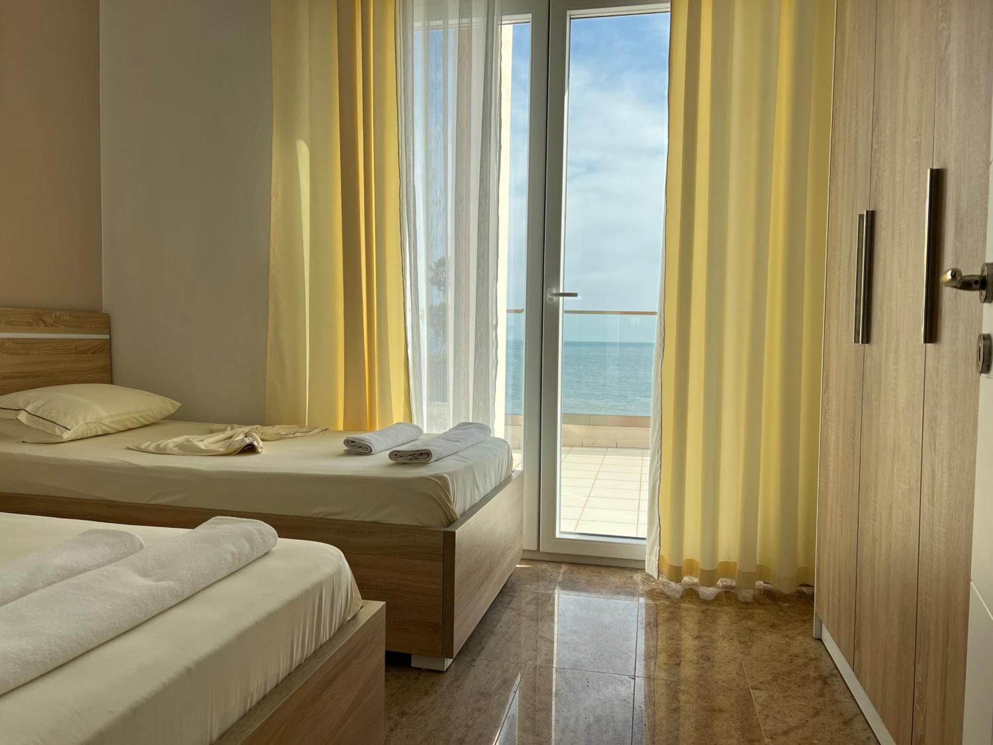 Apartament Elvin Deluxe Velipojë Zewnętrze zdjęcie